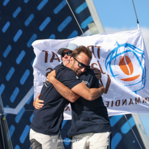 ACHILLE NEBOUT ET GILDAS MAHÉ (CLASS40 AMARRIS), 2ÈMES DE LA TRANSAT JACQUES VABRE